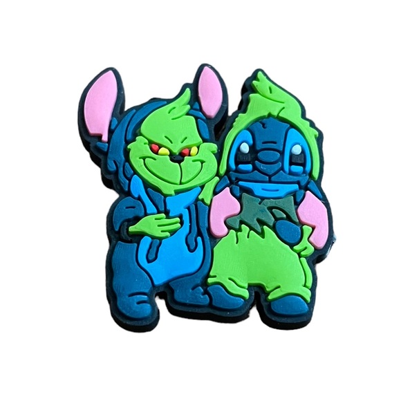 CROCS Accessories - The Grinch & Stitch Croc Charm